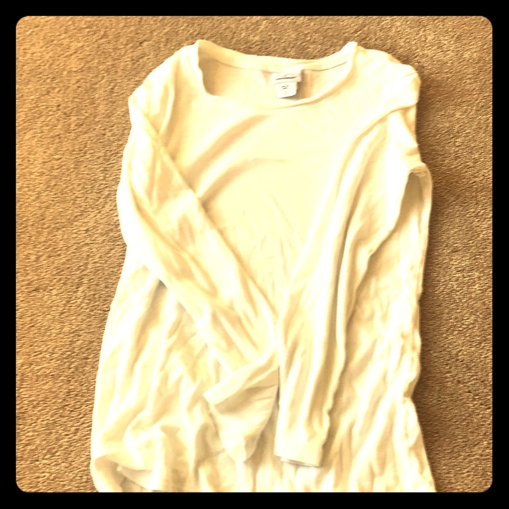 Long sleeve maternity top